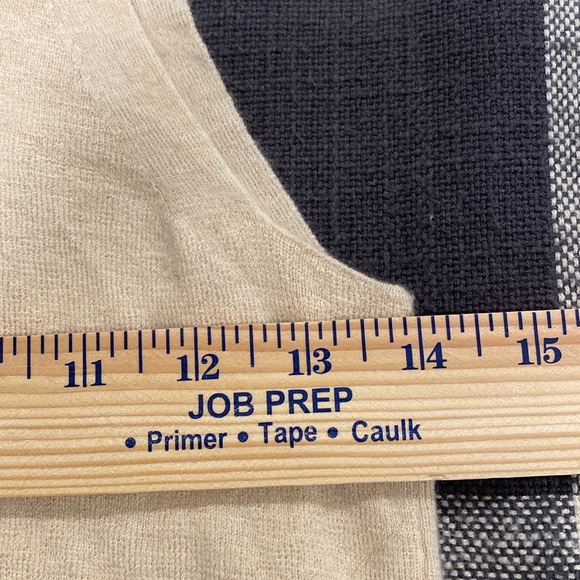 J.Crew 100% Cashmere Sweater Tank Vest Beige Medium soft - Picture 5 of 10